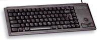 CHERRY ML4400 Tastatur Wired US TKL 75% +Trackball schwarz