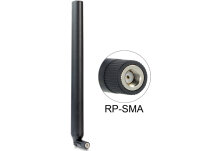 DELOCK WL-Antenne RP-SMA 5,5-9dBi Kippgelenk schwarz