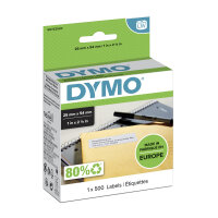 DYMO LW-Rücksendeadress-Etiketten groß 25x54mm...