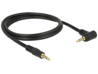 DELOCK Klinkekabel 3,5mm -> 3,5mm 90° St/St 1.00m...