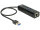 DELOCK USB-HUB 3-Port USB3.0, +1x Gigabit LAN