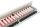 Digitus 24-Port Patchpanel CAT6a Metallgehäuse 1HE 24x RJ45 Patch Panel lichtgrau
