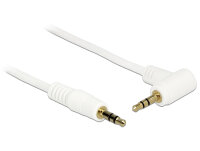 DELOCK Klinkekabel 3,5mm 3 Pin St/St gewinkelt 2.00m...