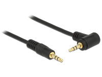 DELOCK Klinkekabel 3,5mm -> 3,5mm 90° St/St 5.00m...