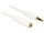 DELOCK Klinkeverl. 3,5mm -> 3,5mm St/Bu 2.00m weiß