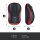 LOGI M185 Wireless Red Optisch, RF Wireless, 1000 DPI, Rot