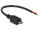 DELOCK USB Kabel Micro-B -> 2 offene Kabelenden 0.10m