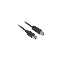 Sharkoon Kabel USB 3.0 StA-StB       5,0m           schwarz