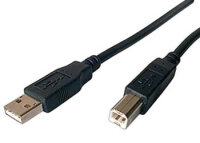 Sharkoon Kabel USB 2.0 A-B           3,0m           schwarz