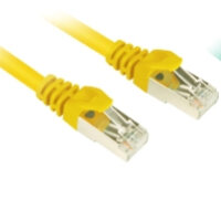 Sharkoon Kabel RJ45 CAT.6 SFTP  0,5m      gelb