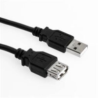 Sharkoon Kabel USB 2.0 Verlängerung  1,0m...