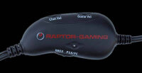Raptor Gaming H4 Stereo Headset schwarz