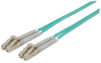 INTELLINET LWL Anschlusskabel LC/LC 3m  Multimode OM3 aqua