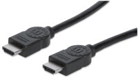 MANHATTAN HDMI-Kabel Ethernet A -> A St/St  1.00m ARC...