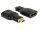 DELOCK HDMI Adapter A -> micro D Bu/St 4K Metallgehäuse