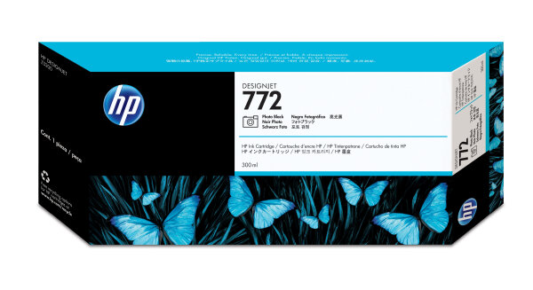 HP 772      Fotoschwarz         Tintenpatrone 300ml