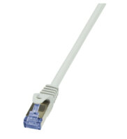 Logilink Patchkabel mit Cat7-Rohk. Primel. S/FTP grau 1,50m