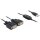 DELOCK USB Kabel A -> 2x D-Sub9 St/St 1.40m