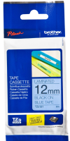 Brother Label schw./blau 12mm
