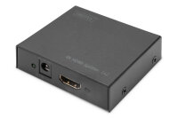 DIGITUS Splitter HDMI 1x2 4K bis zu 2 Monitore    schwarz