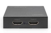 DIGITUS Splitter HDMI 1x2 4K bis zu 2 Monitore    schwarz