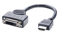LINDY HDMI an DVI-D Buchse Adapterkabel 0.2m