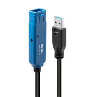 LINDY USB 3.0 Aktiv-Verlängerung Typ A/A Pro M/F 8m