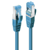LINDY Patchkabel Cat6A S/FTP PIMF LSZH blau 0.30m