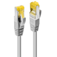 LINDY Patchkabel Cat6A S/FTP LSZH Cat7 Rohkabel grau  7.50m