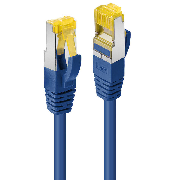 LINDY Patchkabel Cat6A S/FTP LSZH Cat7 Rohkabel blau  20m