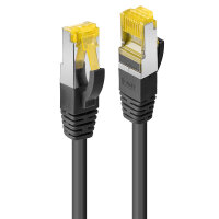 LINDY Patchkabel Cat6A S/FTP LSZH Cat7 Rohkabel schw. 0.50m