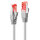 LINDY Patchkabel Cat6 S/FTP grau 0.30m