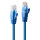 LINDY Patchkabel Cat6 U/UTP blau 0.50m