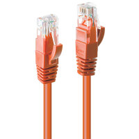 LINDY Patchkabel Cat6 U/UTP orange 3.00m