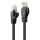 LINDY Patchkabel Cat6 U/UTP Basic schwarz 0.50m