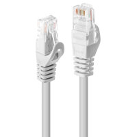 LINDY Patchkabel Cat6 U/UTP Basic weiß 0.50m