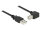 DELOCK USB Kabel A -> B St/St 0.50m 90° schwarz