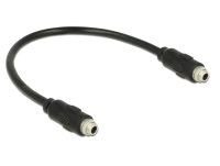 DELOCK Klinkekabel 3,5mm -> 3,5mm Bu/Bu 0.25m schwarz...