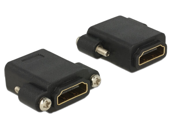 DELOCK HDMI Adapter A -> A Bu/Bu Einbau