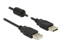 DELOCK USB Kabel A -> A St/St 2.00m schwarz