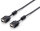 Equip VGA Kabel 1024x 768/60Hz Ferrit   St/St 15.00m schwarz Polybeutel