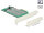 DELOCK PCI Expr Card 2x M.2 Key B Slot int +LowProfile