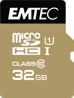 Emtec mSD 32GB UHS-I U1 EliteGold + Adapter