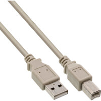 InLine 34518L USB 2.0 Typ-A an USB 2.0 Typ-B 1.8m beige...