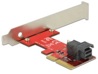 DELOCK PCI Expr Card 4x + 1x SFF-8643 int.+LowProfile