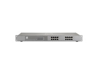 LevelOne PoE+Switch 16xFE PoE            150W 19"...