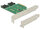 PCI Expr Card Delock 3x M.2 Slot Low Profile