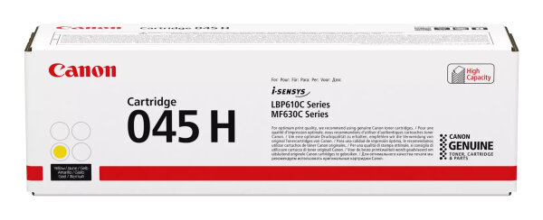 Toner Canon 045H Y           yellow             2200 Seiten
