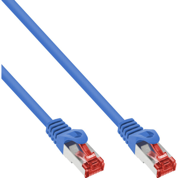S/FTP CAT6, 2 Meter BLAU