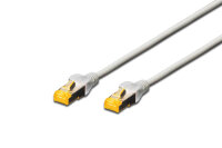DIGITUS Patchkabel Cat6a S/FTP 2xRJ45 10.0m grau...